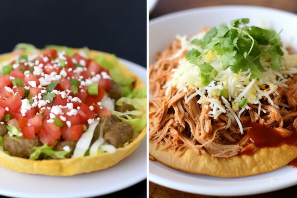 Tostadas vs Taco Bowls - Difference Between a Tostada and a Taco Bowl